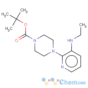 CAS No:111669-26-2 1-Piperazinecarboxylicacid, 4-[3-(ethylamino)-2-pyridinyl]-, 1,1-dimethylethyl ester