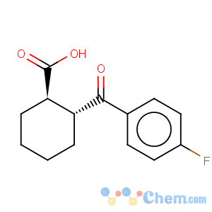 CAS No:111857-42-2 Cyclohexanecarboxylicacid, 2-(4-fluorobenzoyl)-, (1R,2R)-rel-
