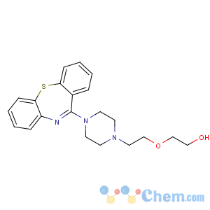 CAS No:111974-69-7 2-[2-(4-benzo[b][1,4]benzothiazepin-6-ylpiperazin-1-yl)ethoxy]ethanol