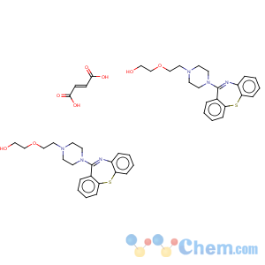 CAS No:111974-72-2 Quetiapine fumarate