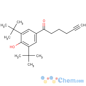 CAS No:112018-00-5 1-(3,5-ditert-butyl-4-hydroxyphenyl)hex-5-yn-1-one