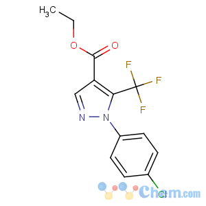 CAS No:112055-36-4 ethyl 1-(4-chlorophenyl)-5-(trifluoromethyl)pyrazole-4-carboxylate