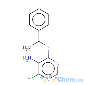 CAS No:112088-62-7 4,5-Pyrimidinediamine,6-chloro-N4-(1-phenylethyl)-, (S)- (9CI)