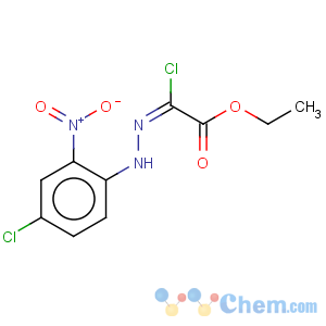 CAS No:112091-27-7 Acetic acid,2-chloro-2-[2-(4-chloro-2-nitrophenyl)hydrazinylidene]-, ethyl ester