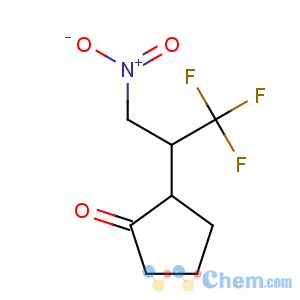 CAS No:112091-99-3 Cyclopentanone,2-[2,2,2-trifluoro-1-(nitromethyl)ethyl]-