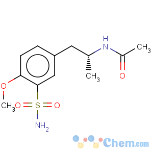 CAS No:112101-74-3 Acetamide, N-[(1R)-2-[3-(aminosulfonyl)-4-methoxyphenyl]-1-methylethyl]-