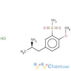 CAS No:112101-77-6 Benzenesulfonamide,5-[(2S)-2-aminopropyl]-2-methoxy-, hydrochloride (1:1)