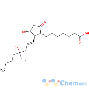 CAS No:112137-89-0 Prost-13-en-1-oicacid, 11,16-dihydroxy-16-methyl-9-oxo-, (11a,13E)-