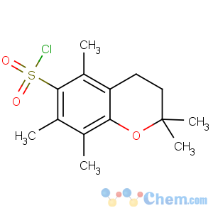 CAS No:112160-39-1 2,2,5,7,8-pentamethyl-3,4-dihydrochromene-6-sulfonyl chloride