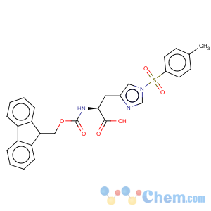 CAS No:112380-10-6 L-Histidine,N-[(9H-fluoren-9-ylmethoxy)carbonyl]-1-[(4-methylphenyl)sulfonyl]-