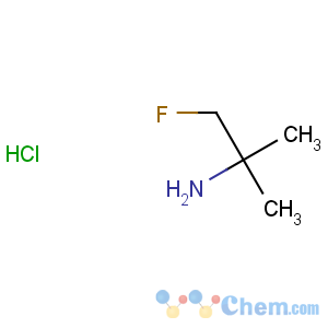 CAS No:112433-51-9 2-Propanamine,1-fluoro-2-methyl-, hydrochloride (1:1)