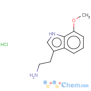 CAS No:112496-59-0 1H-Indole-3-ethanamine,7-methoxy-, hydrochloride (1:1)