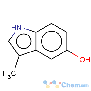CAS No:1125-40-2 1H-Indol-5-ol,3-methyl-