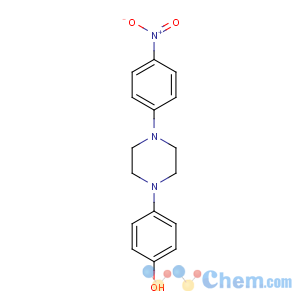 CAS No:112559-81-6 4-[4-(4-nitrophenyl)piperazin-1-yl]phenol