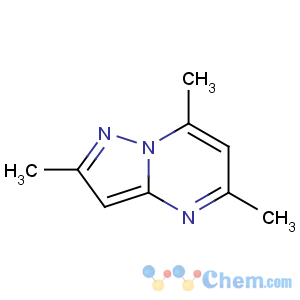 CAS No:112581-74-5 2,5,7-trimethylpyrazolo[1,5-a]pyrimidine