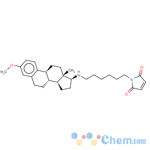 CAS No:112648-68-7 1H-Pyrrole-2,5-dione,1-[6-[[(17b)-3-methoxyestra-1,3,5(10)-trien-17-yl]amino]hexyl]-