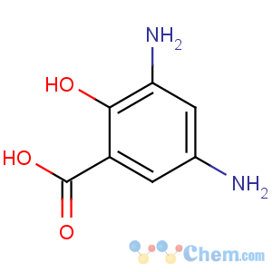 CAS No:112725-89-0 3,5-diamino-2-hydroxybenzoic acid