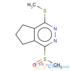 CAS No:112740-87-1 5H-Cyclopenta[d]pyridazine,6,7-dihydro-1-(methylsulfinyl)-4-(methylthio)-