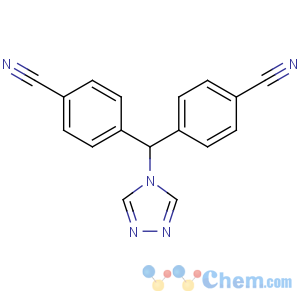 CAS No:112809-52-6 4-[(4-cyanophenyl)-(1,2,4-triazol-4-yl)methyl]benzonitrile