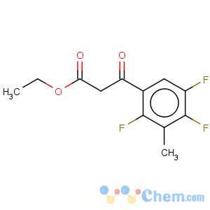 CAS No:112822-88-5 Benzenepropanoic acid,2,4,5-trifluoro-3-methyl-b-oxo-, ethyl ester