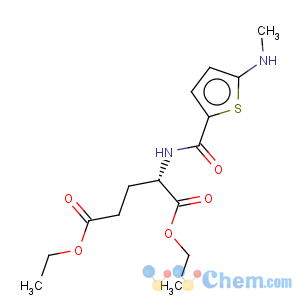 CAS No:112889-02-8 Diethyl N-[5-methylamino-2-thenoyl]-L-glutamate