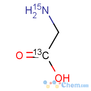 CAS No:112898-03-0 Glycine-1-13C-15N (9CI)