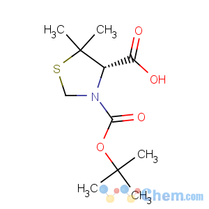 CAS No:112898-19-8 3,4-Thiazolidinedicarboxylicacid, 5,5-dimethyl-, 3-(1,1-dimethylethyl) ester, (4S)-