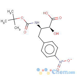 CAS No:112898-24-5 Benzenebutanoic acid, b-[[(1,1-dimethylethoxy)carbonyl]amino]-a-hydroxy-4-nitro-, (aS,bR)-