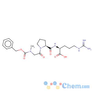 CAS No:112898-31-4 L-Arginine,N-methyl-N-[(phenylmethoxy)carbonyl]glycyl-L-prolyl- (9CI)