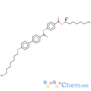 CAS No:112901-67-4 (s)-4-[(1-methylheptyloxy)carbonyl]phenyl 4'-octyloxy-4-biphenylcarboxylate