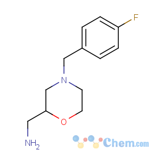 CAS No:112914-13-3 [4-[(4-fluorophenyl)methyl]morpholin-2-yl]methanamine