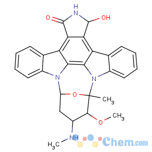 CAS No:112953-11-4 9,13-Epoxy-1H,9H-diindolo[1,2,3-gh:3',2',1'-lm]pyrrolo[3,4-j][1,7]benzodiazonin-1-one,2,3,10,11,12,13-hexahydro-3-hydroxy-10-methoxy-9-methyl-11-(methylamino)-,(3R,9S,10R,11R,13R)-