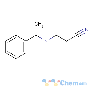 CAS No:112971-19-4 3-(1-phenylethylamino)propanenitrile