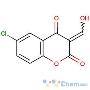 CAS No:113018-98-7 6-chloro-3-(hydroxymethylidene)chromene-2,4-dione