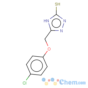 CAS No:113056-45-4 3H-1,2,4-Triazole-3-thione,5-[(4-chlorophenoxy)methyl]-1,2-dihydro-
