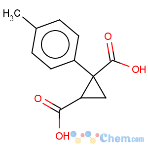 CAS No:113111-32-3 1,2-Cyclopropanedicarboxylicacid, 1-(4-methylphenyl)-
