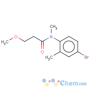 CAS No:1131604-82-4 Propanamide, N-(4-bromo-2-methylphenyl)-3-methoxy-N-methyl-