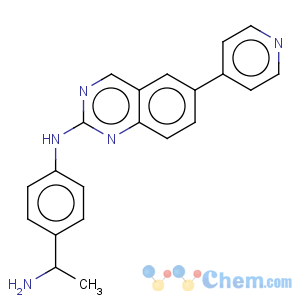 CAS No:1131604-87-9 2-Quinazolinamine,N-[4-(1-aminoethyl)phenyl]-6-(4-pyridinyl)-