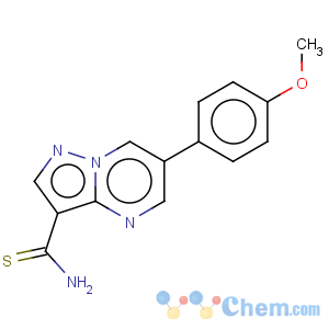 CAS No:1131604-91-5 Pyrazolo[1,5-a]pyrimidine-3-carbothioamide,6-(4-methoxyphenyl)-