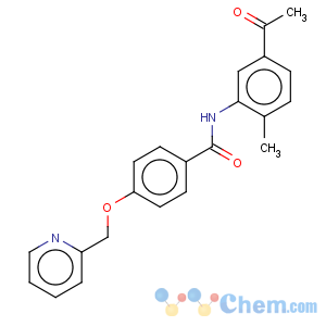 CAS No:1131604-92-6 Benzamide,N-(5-acetyl-2-methylphenyl)-4-(2-pyridinylmethoxy)-