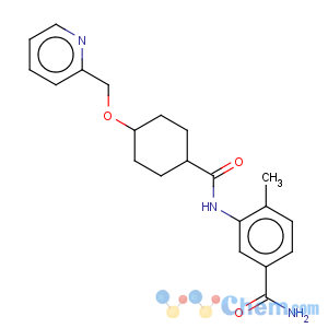 CAS No:1131604-94-8 Benzamide, 4-methyl-3-[[[4-(2-pyridinylmethoxy)cyclohexyl]carbonyl]amino]-