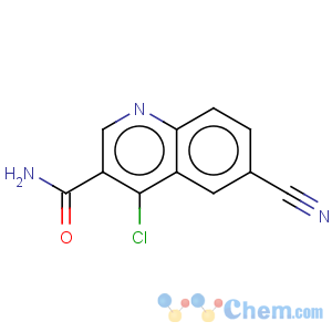 CAS No:1131604-95-9 3-Quinolinecarboxamide,4-chloro-6-cyano-