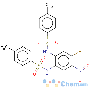 CAS No:113269-03-7 Benzenesulfonamide,N,N'-(4-fluoro-5-nitro-1,2-phenylene)bis[4-methyl- (9CI)