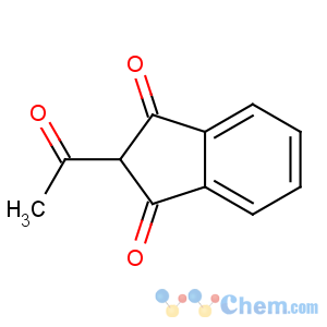 CAS No:1133-72-8 2-acetylindene-1,3-dione