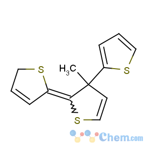 CAS No:113386-76-8 3-methyl-3-thiophen-2-yl-2-(2H-thiophen-5-ylidene)thiophene