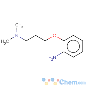 CAS No:1134-76-5 Benzenamine, 2-[3-(dimethylamino)propoxy]-