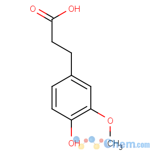 CAS No:1135-23-5 3-(4-hydroxy-3-methoxyphenyl)propanoic acid