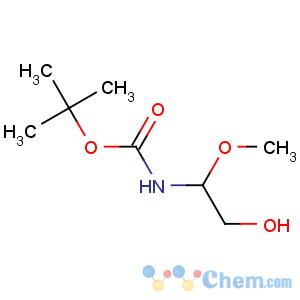 CAS No:113525-88-5 tert-butyl N-(2-hydroxy-1-methoxyethyl)carbamate