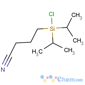 CAS No:113641-37-5 Butanenitrile,4-[chlorobis(1-methylethyl)silyl]-