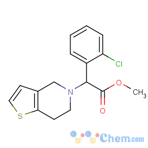 CAS No:113665-84-2 methyl<br />(2S)-2-(2-chlorophenyl)-2-(6,7-dihydro-4H-thieno[3,<br />2-c]pyridin-5-yl)acetate